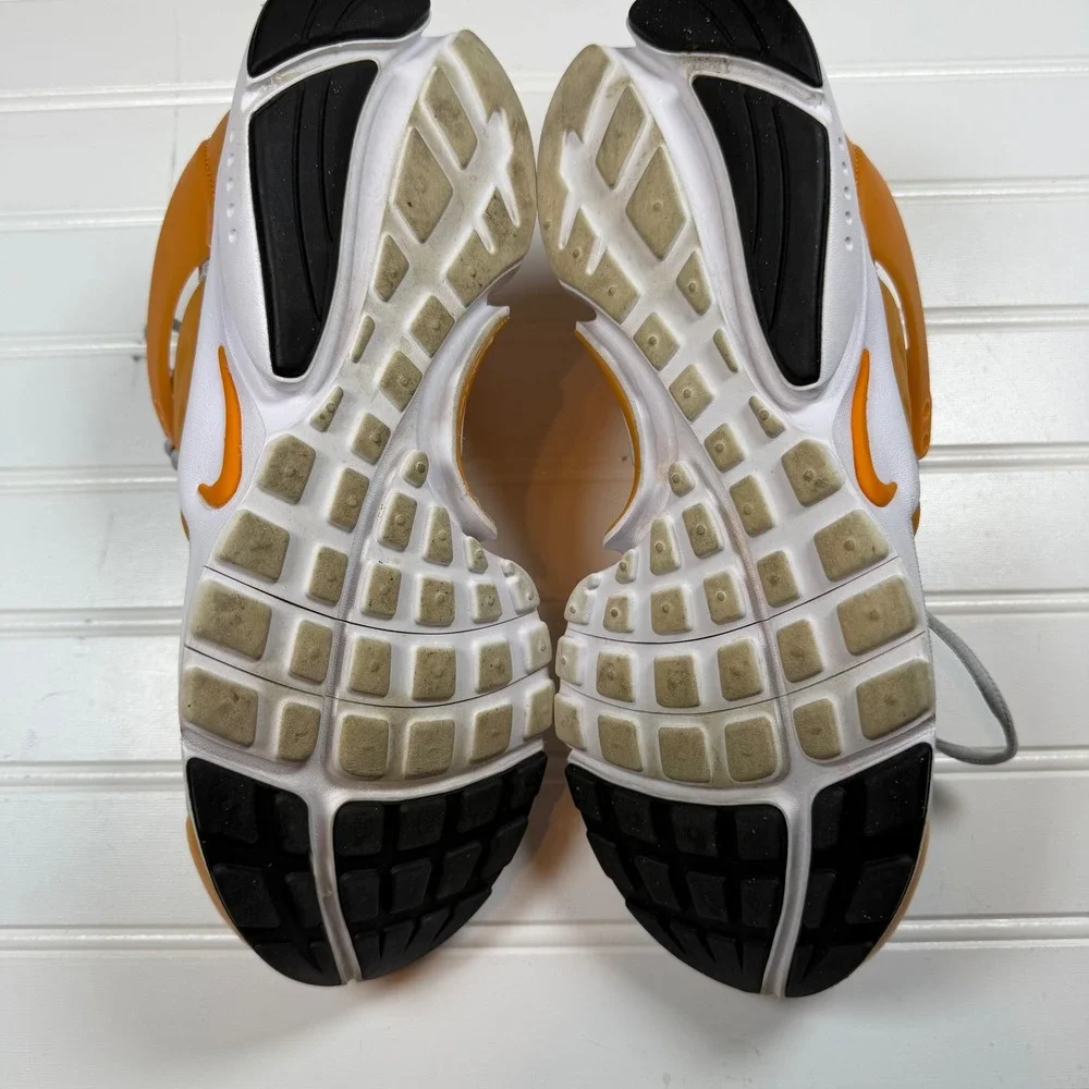 Nike Air Presto Grey Orange Youth 7Y Womens 8.5 Running Shoes 833878-004 - Picture 6 of 8